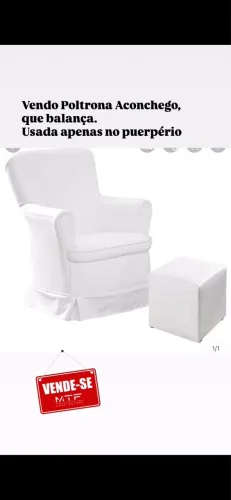 Vende-se poltrona de amamentação 