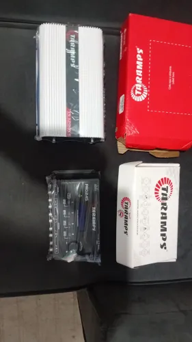 Vendo taramps ts 1200x4 nova 1 ano de garantia