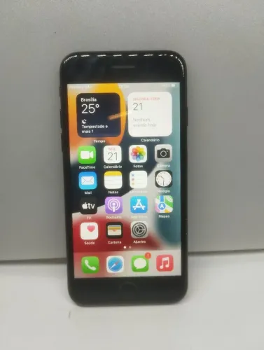 iPhone 7 preto fosco 32 GB todo original