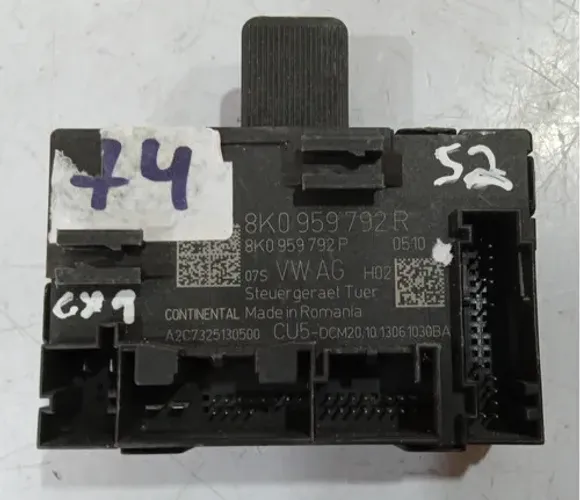 Módulo Porta Dianteira Direita Audi Q5 2017 / 8k0959792r   