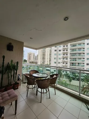 Villas da Barra I Reserva Carioca I 3 quartos (1suíte) I com armários I 1 vaga