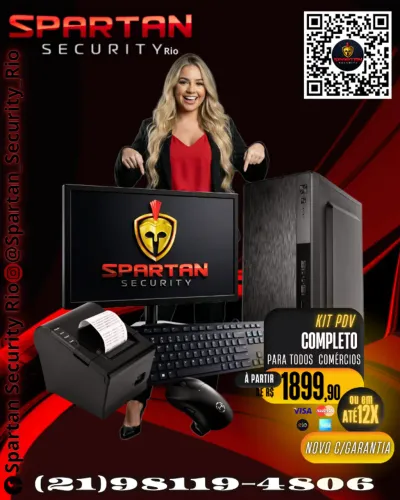 Kit Automação Comercial + Sistema PDV completo para comercios NOVO