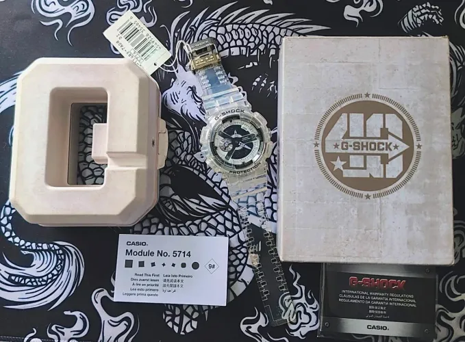 Casio g-shock ga-114 edição 40 anos