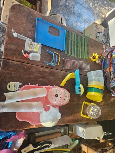 Kit acessórios para hamster