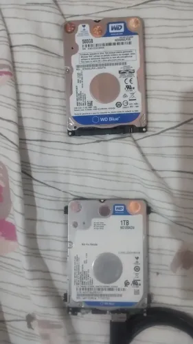 HD para notebook ou Xbox tenho 1tb e 500gb