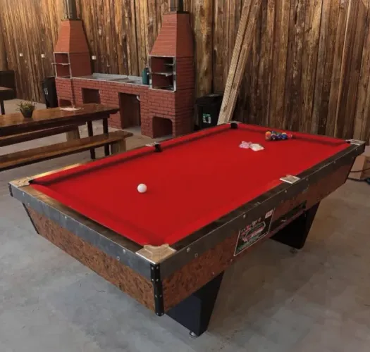 Mesa de Sinuca Ardósia Mineira Completa