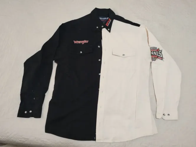 Camisa Wrangler Rodeio unissex importada semi-nova tamanho XL 
