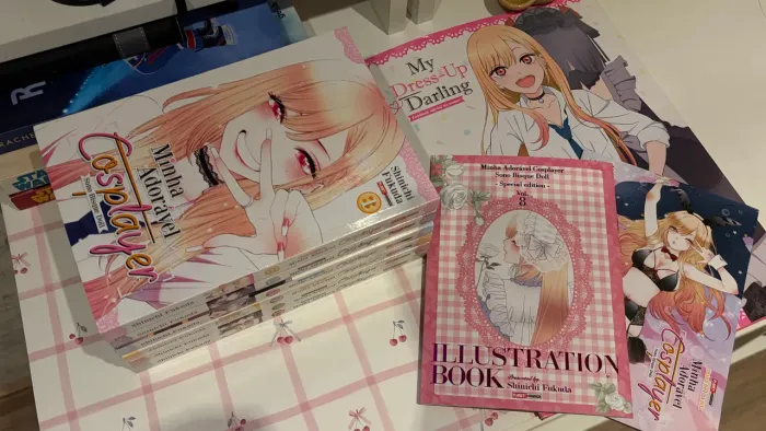 Kit mangas e revistas my dress up darling