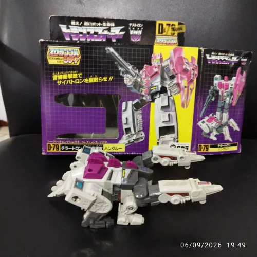 Transformers G1 Hun-Gurrr D-79 Takara 1987 Vintage Na Caixa