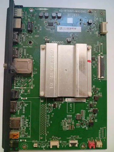 Placa principal da tv Semp TCL 55P8M 40-RT51H1-MAD2HG funcionando