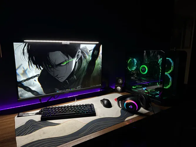 Computador PC Gamer RTX 5050 + Ryzen 7 5700x + Monitor 240hz 27?