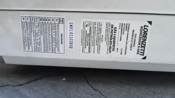 Aquecedor a gás