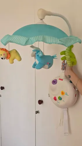 Mobile Projetor Bichinhos - Fisher Price Adaptador para Bateria Portatil