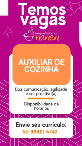 AUXILIAR DE COZINHA