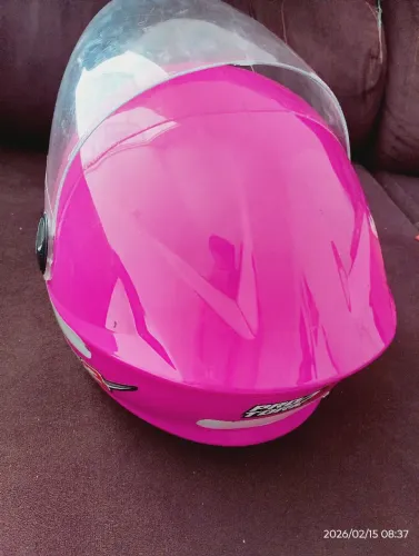 Capacete Rosa 56