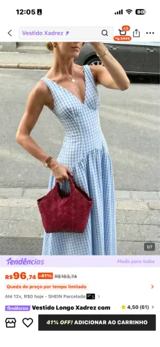 Vestido junino chique