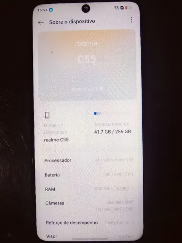 V/T realme c55