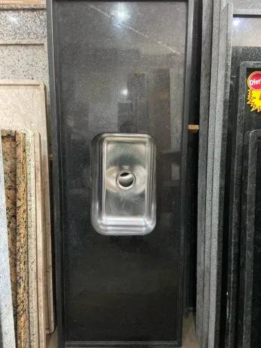 Pia Granito Preto São Gabriel 1,50m - Pronta Entrega