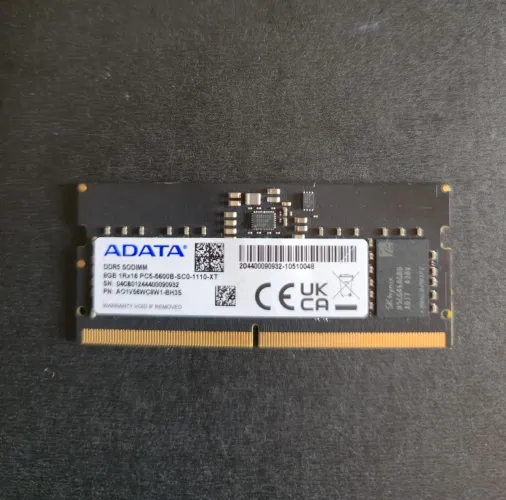 Memoria RAM 8Gb Ddr5 5600 Adata