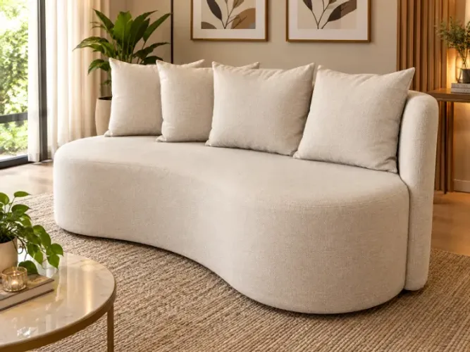 Sofá orgânico 1,60cm Luxury (NOVO A PRONTA ENTREGA)