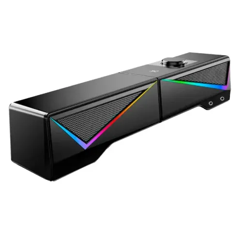 Soundbar Gamer Grasep D-GP208 Rgb 5Wx2 (10W) Rms - WZetta