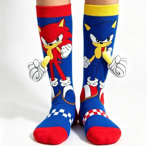 Meia maluca do sonic