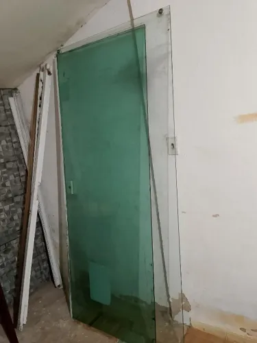 Porta de vidro comercial