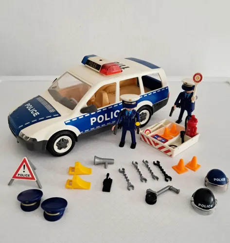 Playmobil Veículo Policiais com Acessórios
