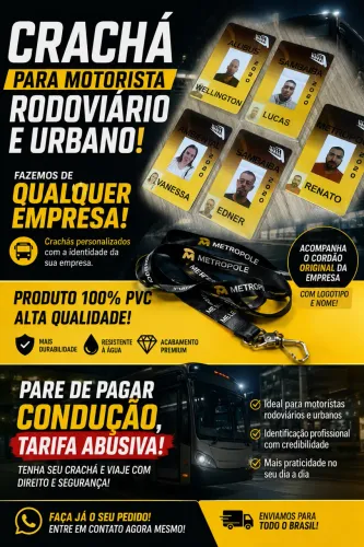 Cracha para ônibus