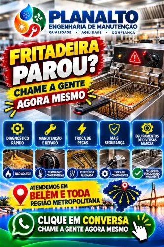 Reparo de fritadeira, fornos