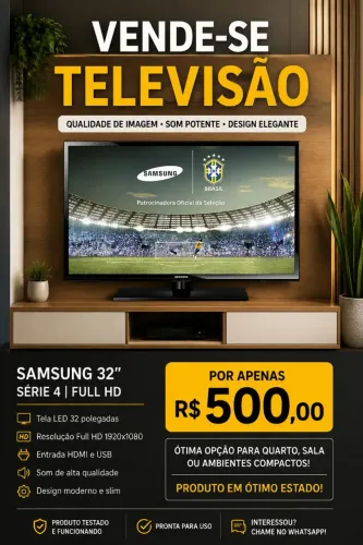 Televisão Samsung 32 polegadas