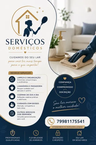 Serviços domésticos 