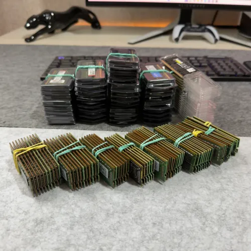 Lote Atacado Memória RAM Notebook - Mix DDR4 e DDR5 Variadas (Com Garantia)