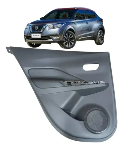 Forro Porta Traseira Esquerda Nissan Kicks 2017 A 2020