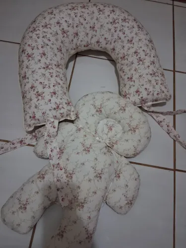 kit almofada de amamentação e redutor