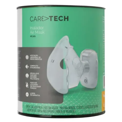 Inalador Nebulizador Mesh Portátil Caretech HC282 - Novo Garantia