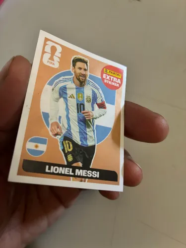 Figurinha Legends Ouro Lionel Messi - Original colecionador