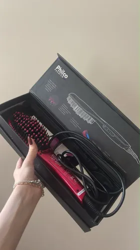 Escova Elétrica Alisadora Philco Premium Easy Brush