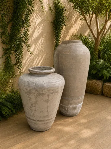 Vasos artesanais 