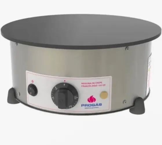 Vendo crepeira usada única vez,PRO GÁS máquina de crepe francês