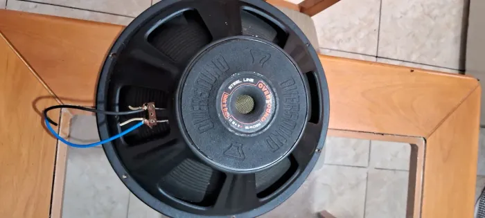 Alto-falantes 15" e corneta d250