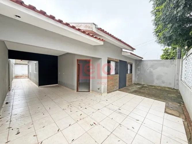 Casa nova para alugar em Sarandi, no Jardim Tropical, com 3 quartos, suíte, edícula e quin