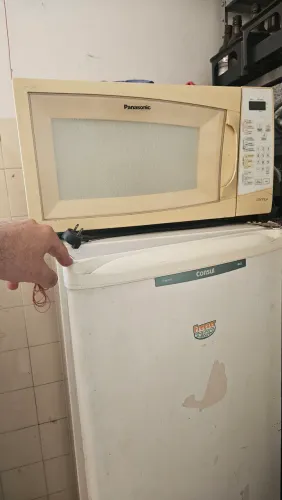 Geladeira + Freezer + Microondas