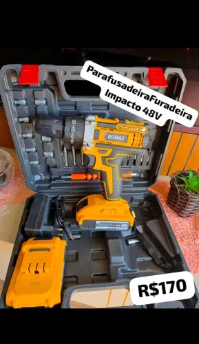 Parafusadeira e furadeira