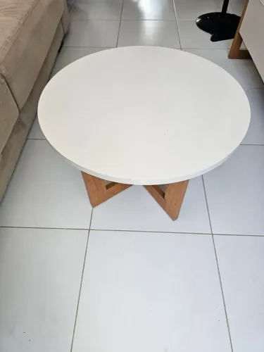 Mesa de centro off white