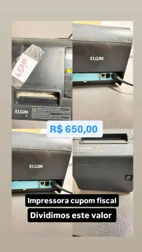 IMPRESSORA CUPOM FISCAL TÉRMICA