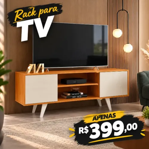 Rack para tv ate 55 polegadas