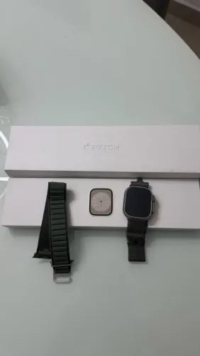 Apple Watch Ultra 49mm Titânio - Impecável