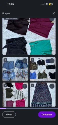 Vendo lote de roupas feminina