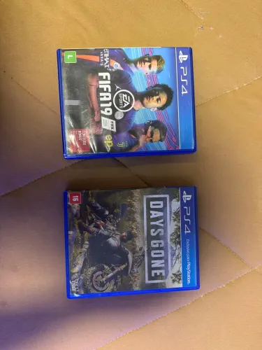 FIFA 19 e DAYS GONE PS4 (leia a descrição 